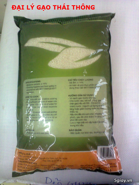 Đại lý gạo Thái Thông- Chuyên cung cấp gạo Vibigaba và gạo Vĩnh Bình. - 5