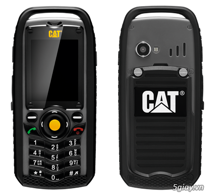 Điện thoại siêu bền CAT B25, chống vô nước va đập theo tiêu chuẩn IP67