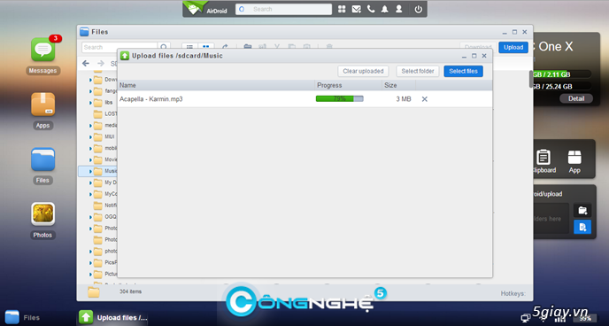 AirDroid: điều khiển thiết bị Android thông qua Wifi - 4167