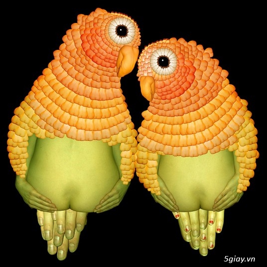 Ảnh sáng tạo cực độc đáo từ mẫu nude - 4111