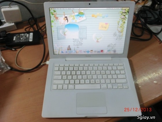 Apple  Macbook White A1181 , 13 inch , Zin 100%,Máy xách tay đẹp 95% giá SV - 3