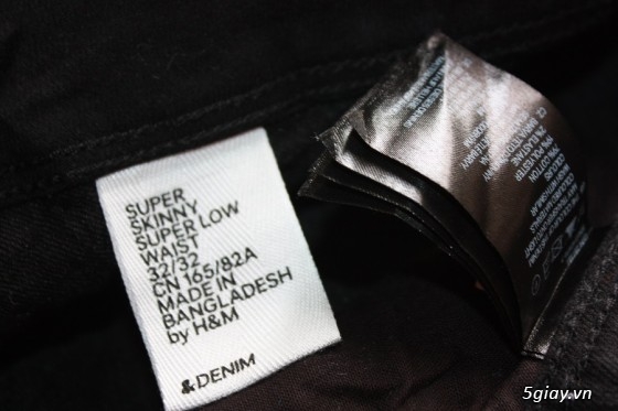 [2ndFashion] chuyên quần Jeans Authentic Levi's, CK, Diesel, Uniqlo, H&M, D&G, Evisu, - 24