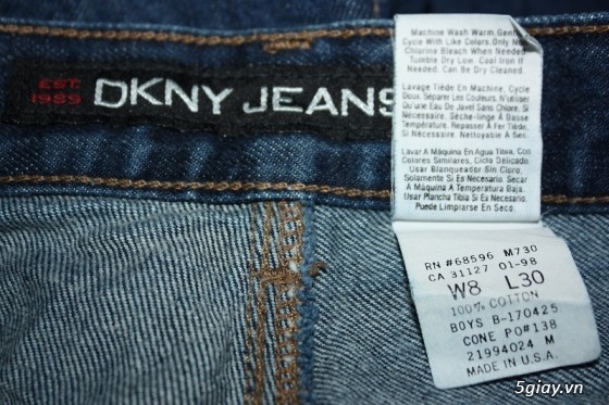 [2ndFashion] chuyên quần Jeans Authentic Levi's, CK, Diesel, Uniqlo, H&M, D&G, Evisu, - 9