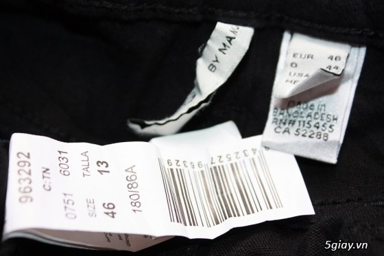 [2ndFashion] chuyên quần Jeans Authentic Levi's, CK, Diesel, Uniqlo, H&M, D&G, Evisu, - 8
