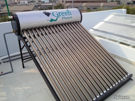 máy nước nóng năng lượng mặt trời ống vàng Titan, ống Dầu Siêu Dẫn, tấm phẳng Panel! - 6