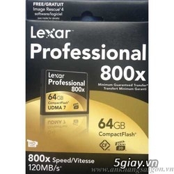 Compactflash Sandisk Extreme Pro, CF Transcend Ultimate 400x, 600x Cho Máy Ảnh KTS - 10