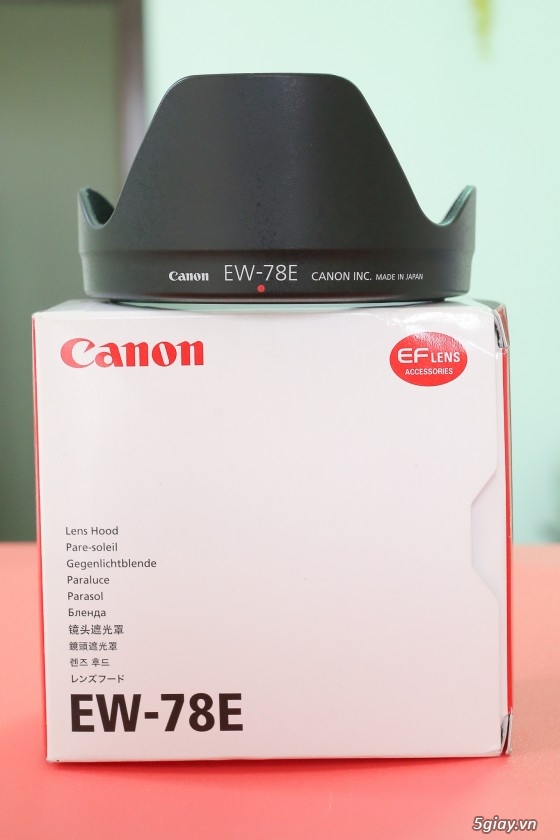 HCM - Cần bán lens Canon EF-S 15-85 IS USM + Hood zin giá tốt - 2
