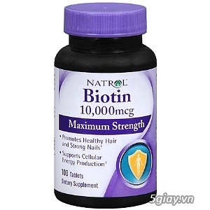 Thuốc kích thích mọc tóc Biotin