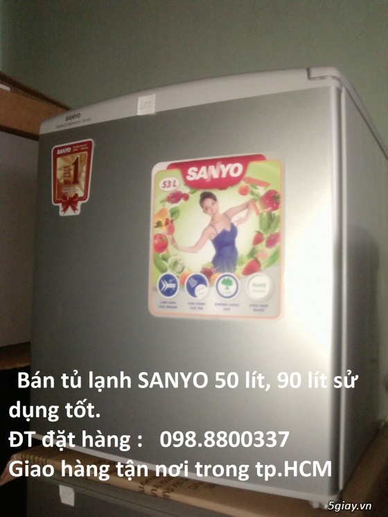 Bán tủ lạnh SANYO mini loại 50 lít, 90 lít