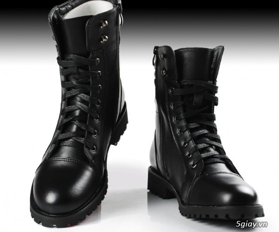 Thanh lí 1 đôi giày Boot  lính Hàn Quốc GIL006 size 43 giá rẻ đây!!