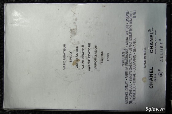 Bác nào rành nước hoa cho em hỏi về chai chaaa Allure homme sport này với ạ - 6