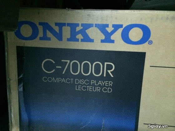 Bán đầu CD Marantz CD5004, Pre amplie onkyo P-3000R, Cd onkyo C-7000R - 3