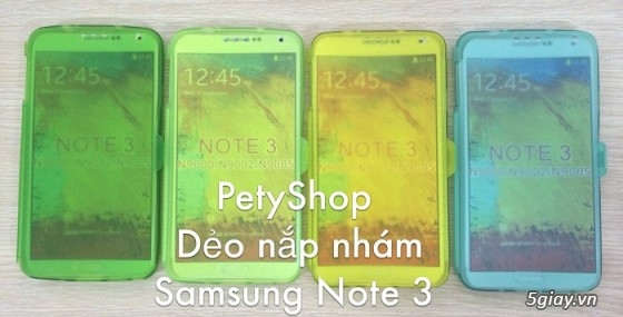 Tất cả các loại bao da - Ốp lưng cho Samsung 3s/4s/note2/note3. Đa dạng mẫu mã đẹp - 38