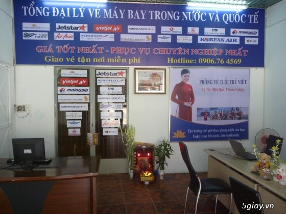 Phòng Vé Tuổi Trẻ Việt - Tổng Đại Lý Vé Máy Bay Trong Nước & Quốc Tế - 6