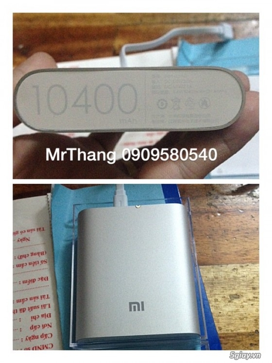 Sạc dự phòng cho iphone Xiaomi 10400 mAh hàng chính hãng giá tốt anh em click xem - 1