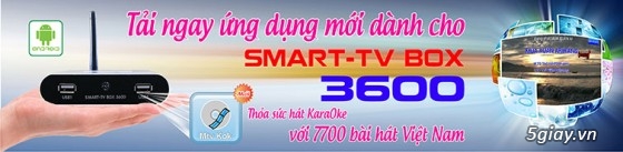 Smart “hoá” tv với arirang smart tv box 3600