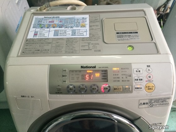 Xả hàng Máy giặt nội địa Nhật lồng ngang - sấy heat pump - Máy mới về cực đẹp giá tốt - 10