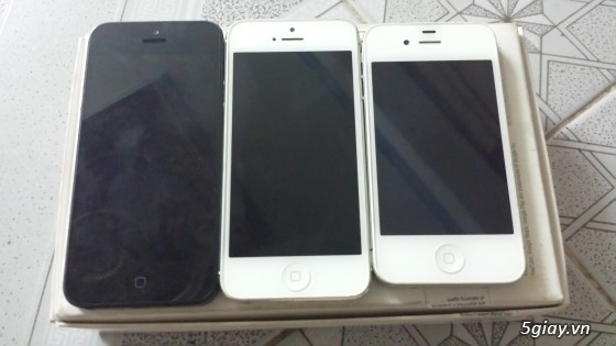 Bán Iphone 5 và Iphone 4s bị dính Icloud