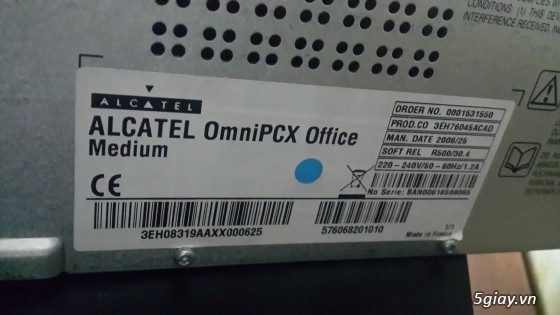 Tổng đài Alcatel OmniPCX medium office, máy in HP officejet 6310, - 3
