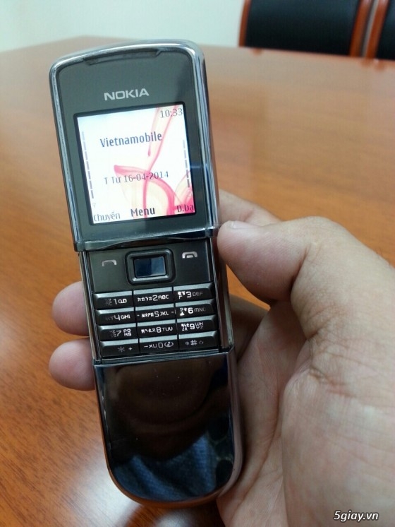 Bán Nokia 8800 Sirocco trắng zin như cục pin !!! - 2