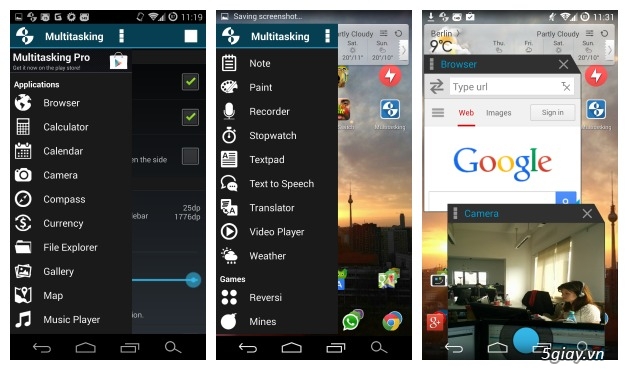 Những ứng dụng giúp đa nhiệm tốt trên Android