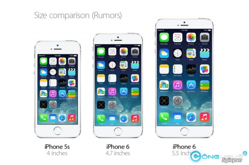 Tổng hợp các tin đồn về iPhone 6 từ trước đến nay