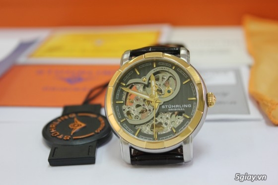 Đồng hồ Stuhrling Original chính hãng xách tay USA - Sale 30-40% - 29