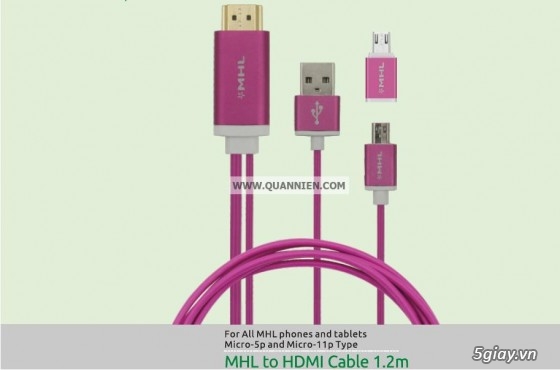 MHL to HDMI  coldplayer chính hãng cho điện thoại - 4