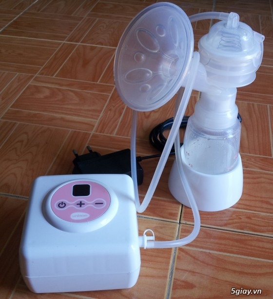 Cần bán Máy hút sữa bằng điện Unimom Allegro BPA an toàn cho bé (có mátxa silicon)