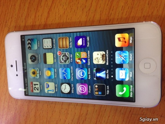 Cần bán iphone 5 16g  lock giá tốt