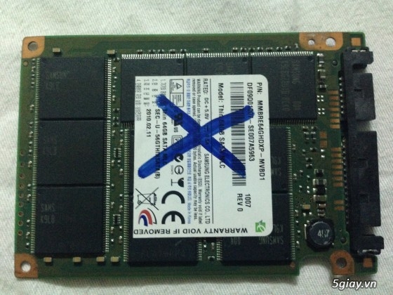 Dư SSD 64GB SAMSUNG cần bán - 1