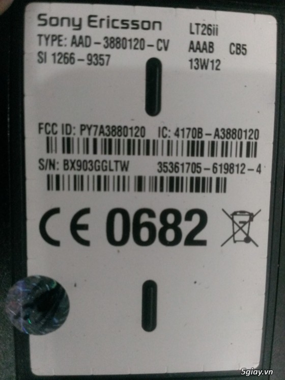 Sony xperia SL lt26ii black nguyên zin xt!!!