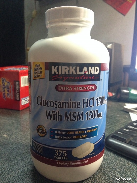 Kirkland ™ Glucosamin HCL & MSM và thuốc khác ship từ mỹ