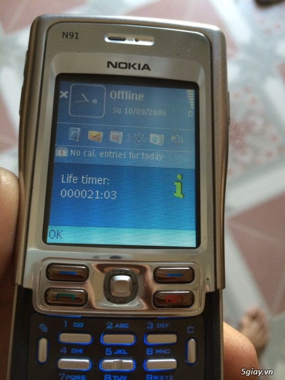 ra đi em Nokia N91 4 GB hàng sưu tầm - 5