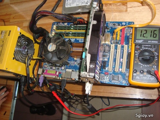 cần bán main ram cpu lcd vga nguồn công xuất thật đây - 6