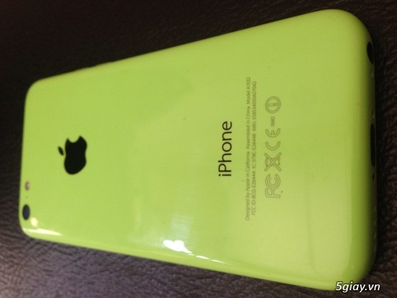 Bán iphone 5C 16G bản quốc tế màu xanh đọt chuối của sư phụ timon - 1
