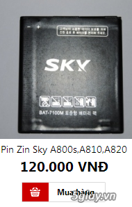 SkyMobileshop - Chuyên Bao Da,Ốp Lưng,Pin,Sac Cap,Tai Nghe Zin Sky,LG,Samsung - 1