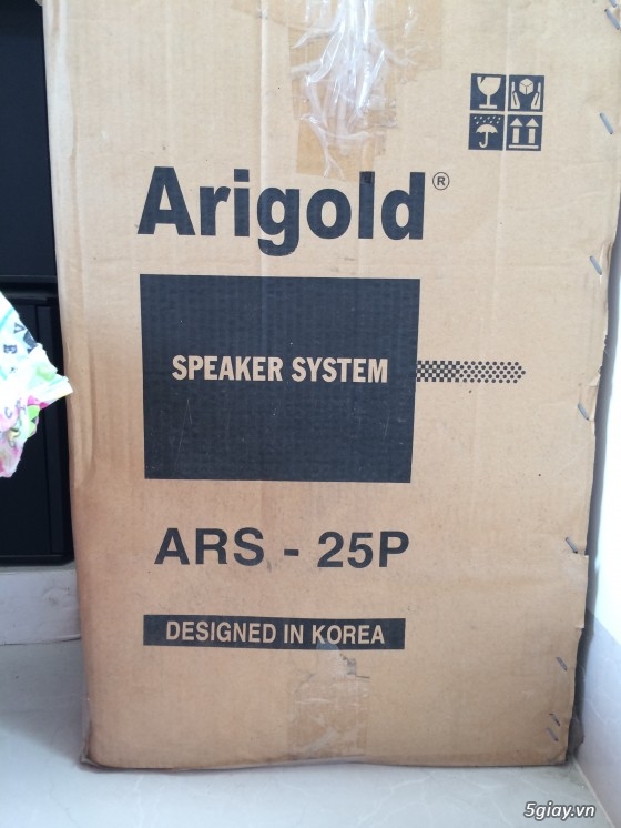 Cần thanh lý dàn loa Arigold ARS-25P và Amplifier Arigold ARA-8410PI