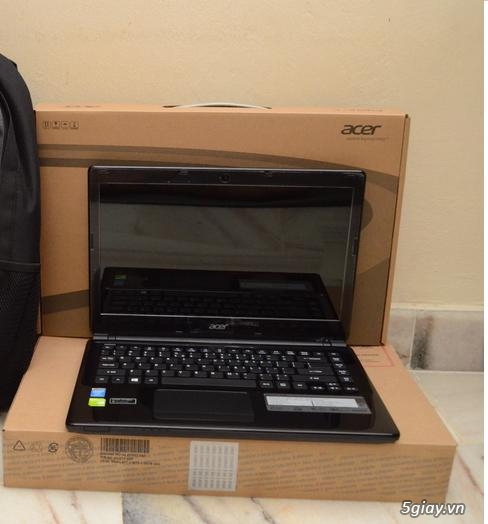 Laptop acer Aspire E1-472G cpu i3 4010 mới 100% mua hôm qua hôm nay bán luôn