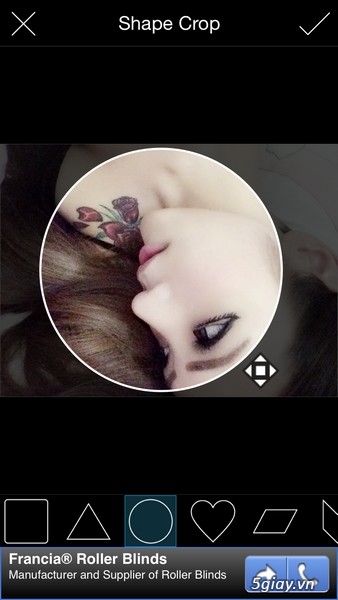Chèn ảnh vào màn hình khóa iPhone, iPad với PicsArt Photo Studio - 20371