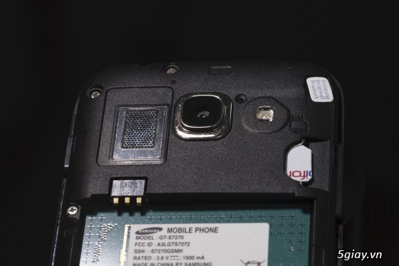 SAMSUNG Galaxy ACE 3 (S7270) chính hãng VN, likenew, Fullbox (BH đến 11/2014) - 6