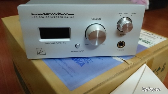Luxman D/A converter + Pioneer Network Audio Player mới nguyên thùng - 2