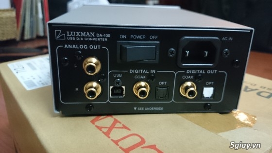 Luxman D/A converter + Pioneer Network Audio Player mới nguyên thùng