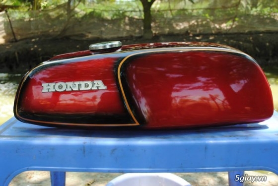 Nhận gò bình xăng cafe racer - 3