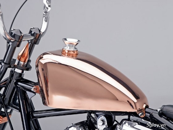 Nhận gò bình xăng cafe racer - 9