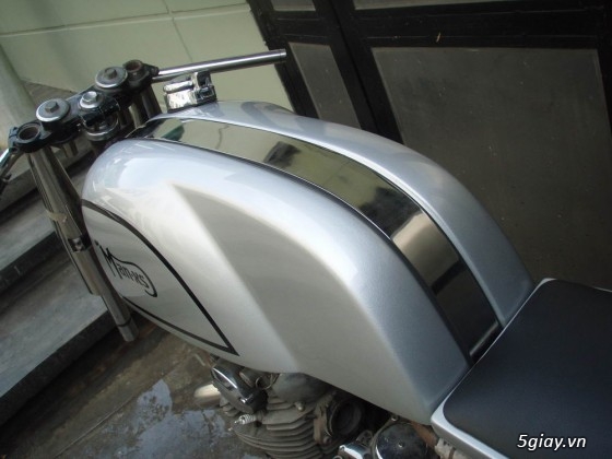 Nhận gò bình xăng cafe racer - 7
