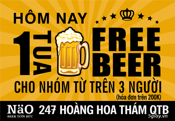 Beer NaO Pub - Bia Nao uống hại não