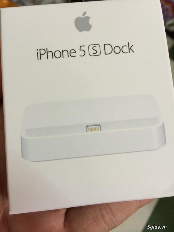 Dock sạc Iphone 5s Chính Hãng Apple (No Fake) Ship từ Usa về (Có hình thật) - 1