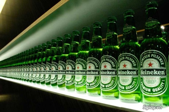 Bom bia Heineken 5 lít Hà lan uống ngon tuyệt - ĐT : 098. 8800337