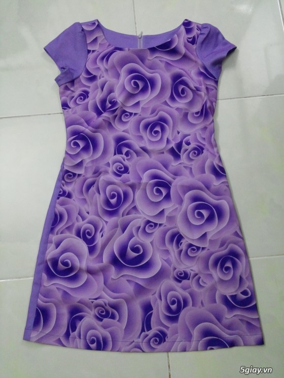 Thời trang nữ - Đầm in 3D đảm bảo chất liệu vải tốt + mực hàn quốc + giá tốt - 10